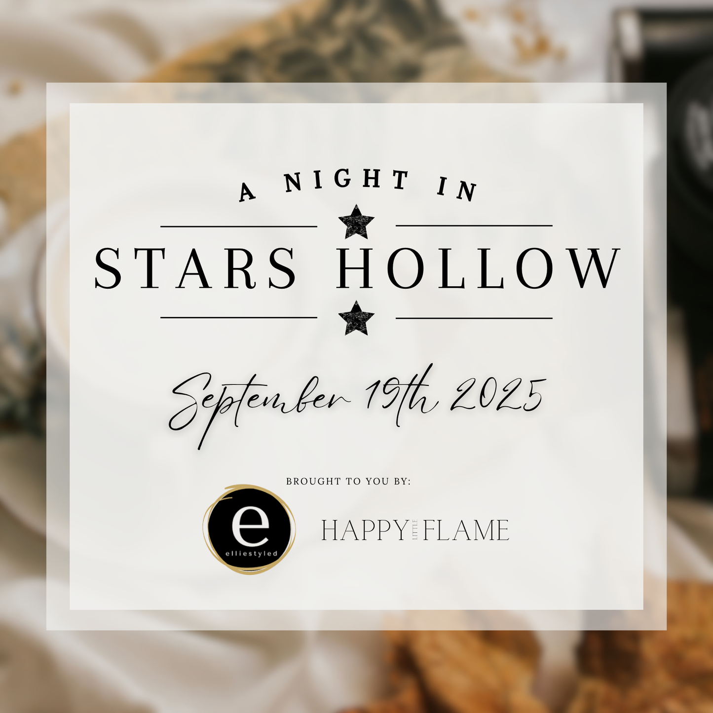 EVENT TICKETS: A Night In Stars Hollow