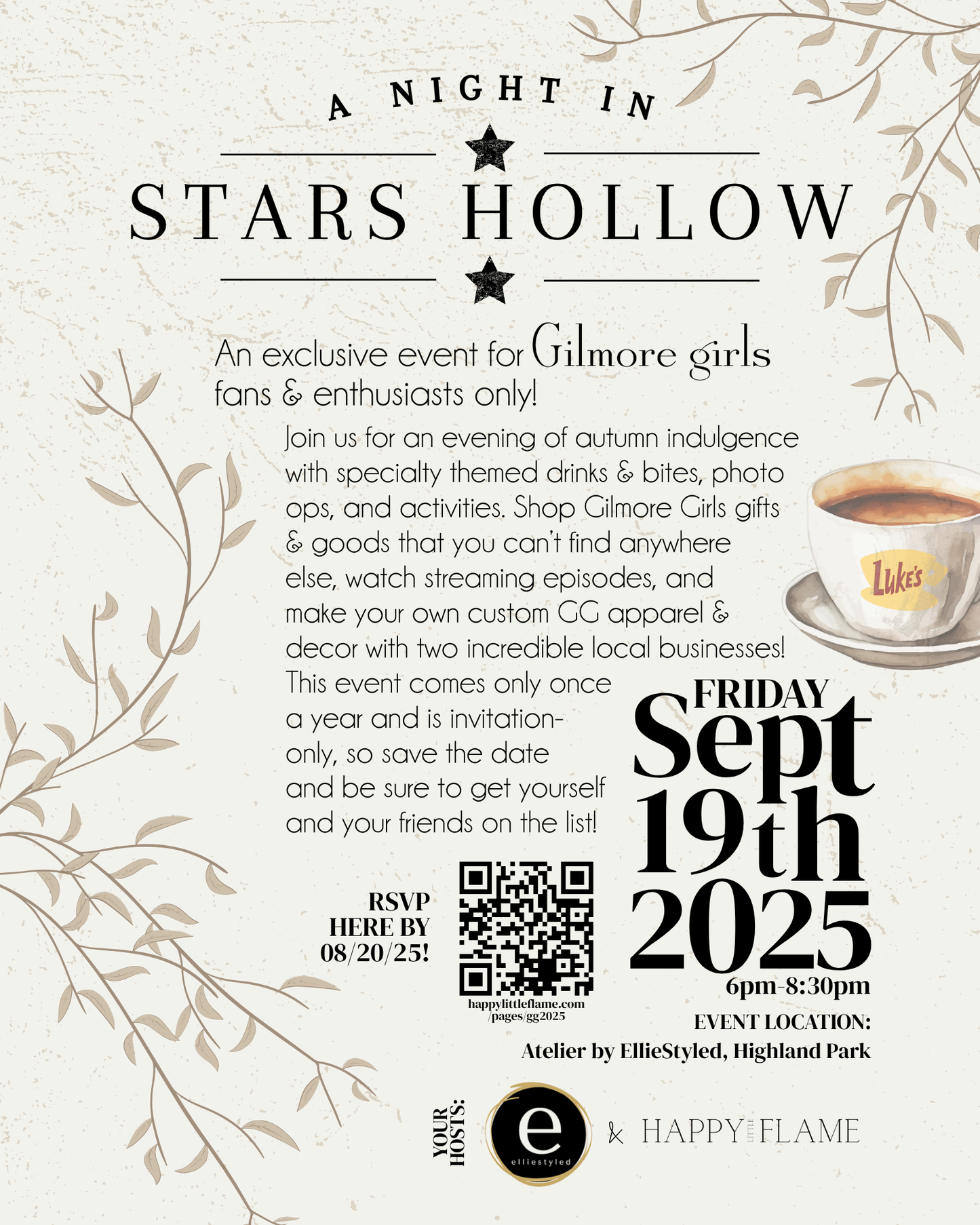 EVENT TICKETS: A Night In Stars Hollow